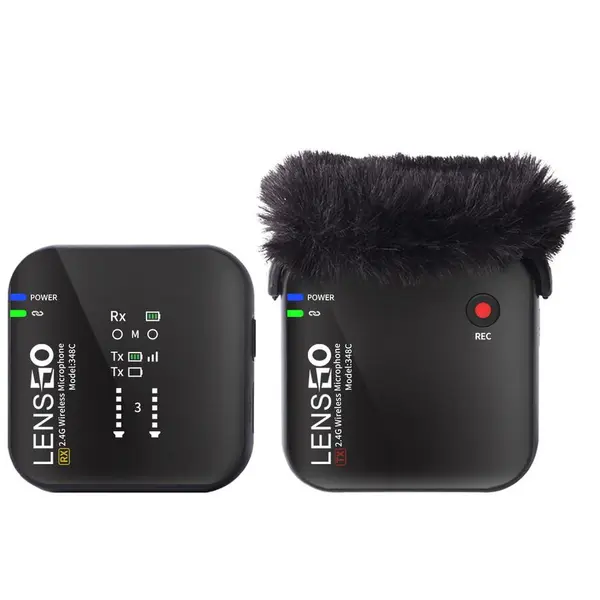 Lensgo Microfon lavaliera wireless LENSGO LWM-318C