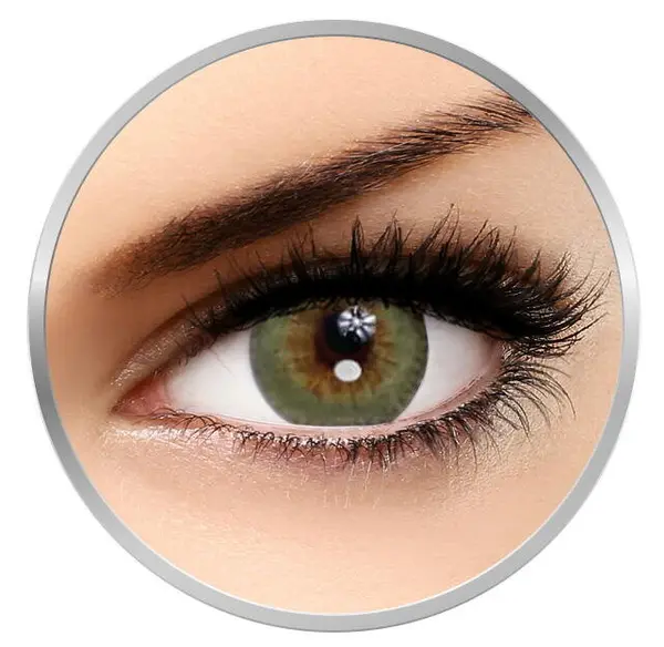 Lentile de contact colorate Desio Charming Green 90 de purtari 2 lentile/cutie