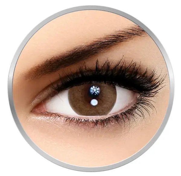 Lentile de contact colorate Desio Shameless Hazel 30 de purtari 2 lentile/cutie