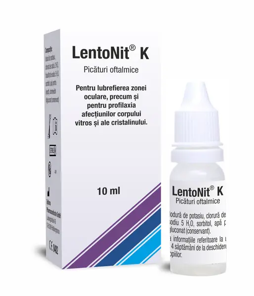 LentoNIT K picaturi oftalmice flacon de 10 ml