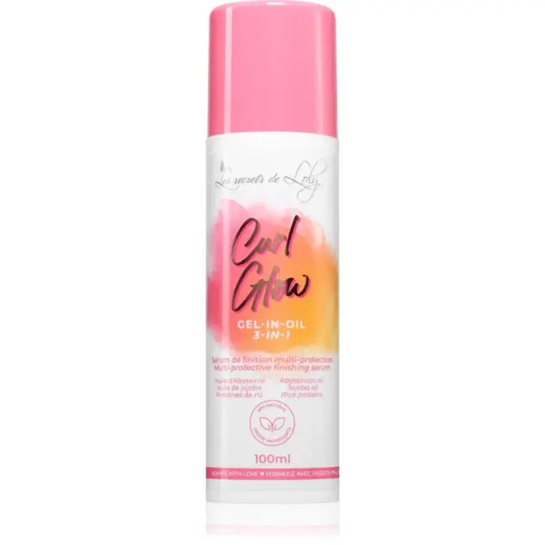 Les Secrets De Loly Curl Glow ser protector pentru păr 100 ml