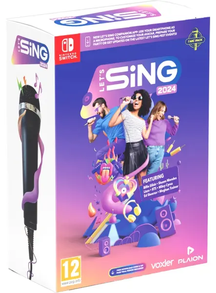 Let's Sing 2024 +1 Mic Нинтендо Суич