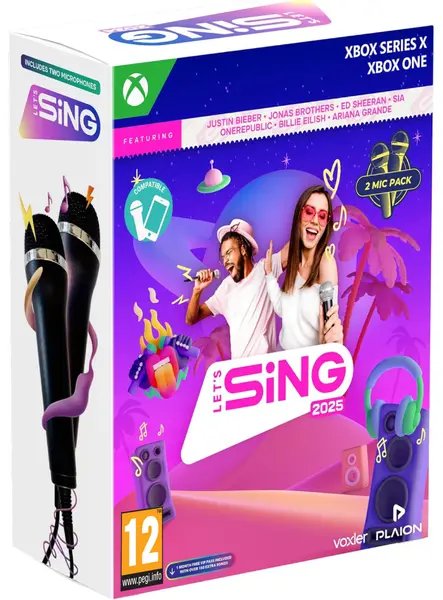 Let's Sing 2025 Double Mic Bundle