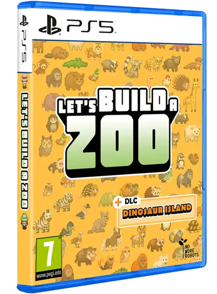 Lets Build A Zoo Includes DLC Dinosaur Island PS5