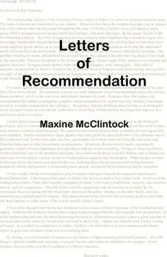 Letters of Recommendation - Maxine Mcclintock