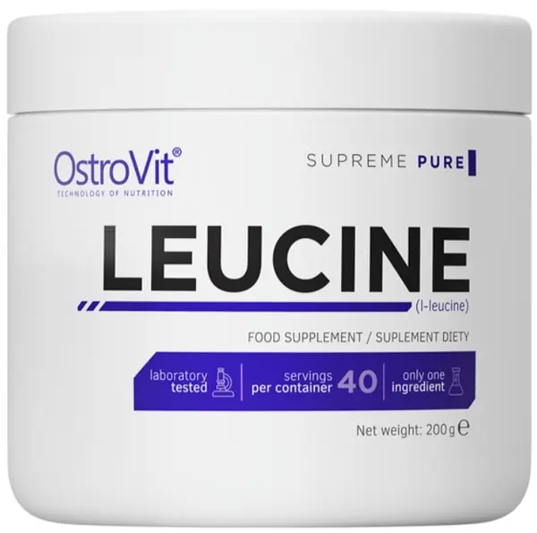Leucine Powder, fără gust, 200 g, OstroVit