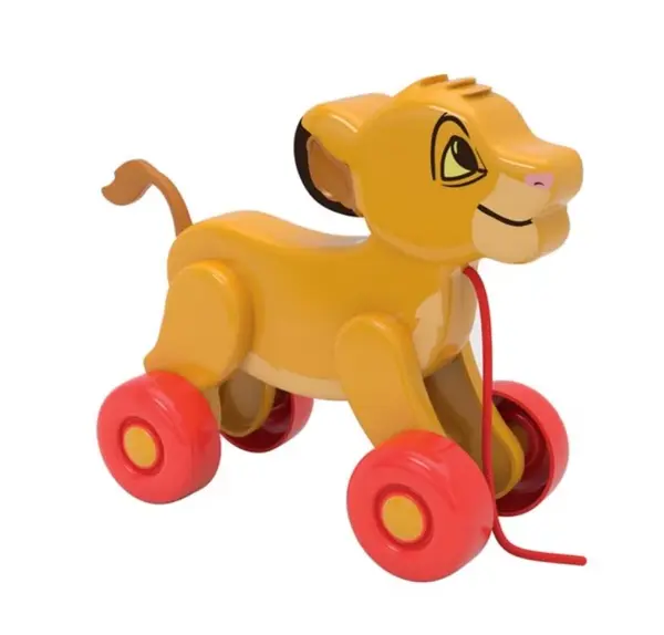 Leut de tras cu roti Clementoni Baby Simba