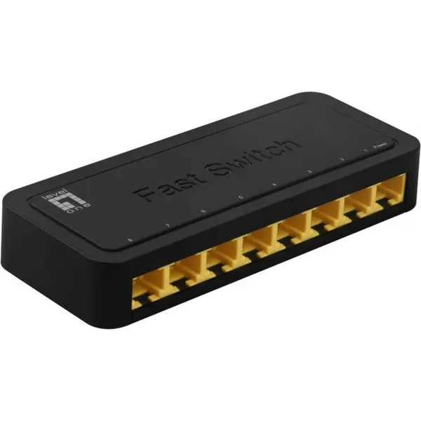 LEVELONE Switch LevelOne FEU-0812, 8 porturi, Fast Ethernet 10/100Mbs