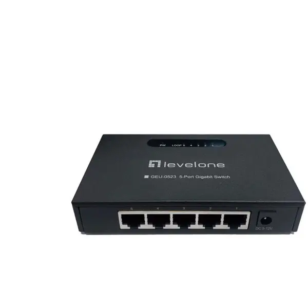 LEVELONE Switch LevelOne Gigabit GEU-0523, 5 Porturi, 10/100/1000Mbps