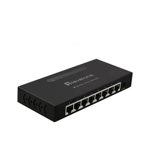 LEVELONE Switch LevelOne Gigabit GEU-0822, 8 porturi, 10/100/1000Mbps