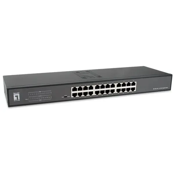 LEVELONE Switch LevelOne Gigabit GEU-2431, 24 porturi RJ-45, 10/100/1000Mbps