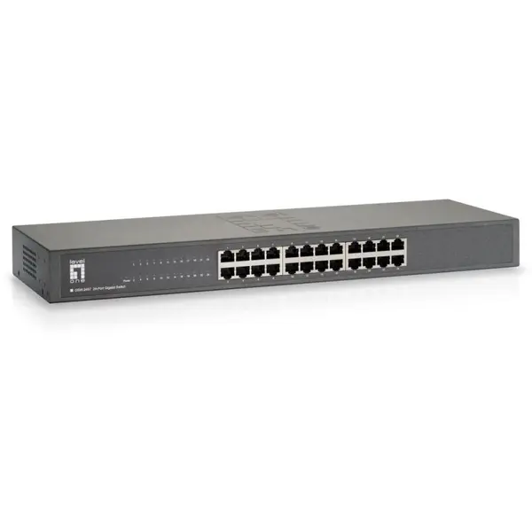 LEVELONE Switch LevelOne Gigabit GSW-2457, 24 porturi RJ-45, 1000Mbps