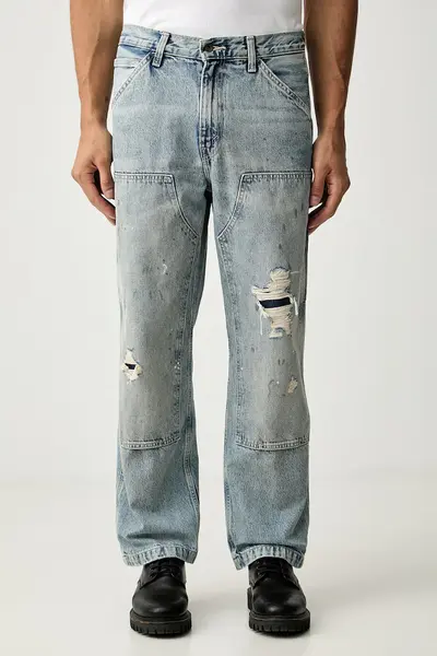 Levi's blugi loose pentru bărbați 568 LOOSE STRT DBL KNEE