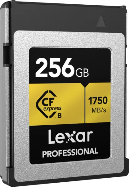 Lexar CFexpress Pro Gold R1750/W1500 256GB, Card memorie