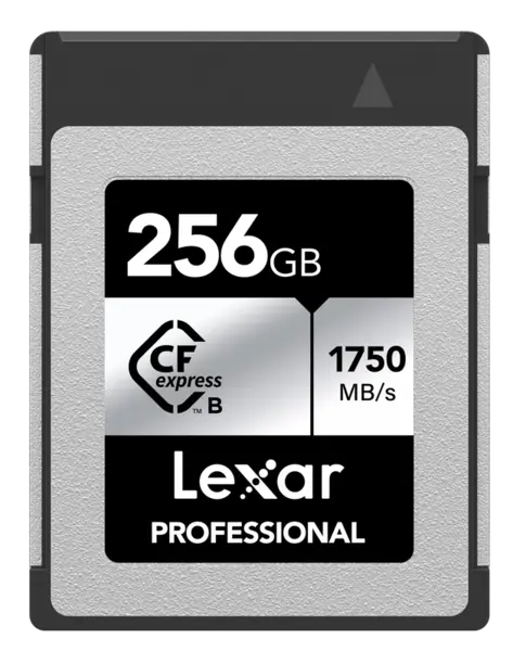 Lexar CFexpress Pro Silver Serie R1750/W1300 256GB, Card memorie
