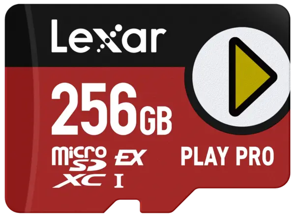 Lexar microSD Express I PLAY Pro Express 7.1, R900/W600 C10 U3 (UHS-I) 256GB, Card memorie MicroSD