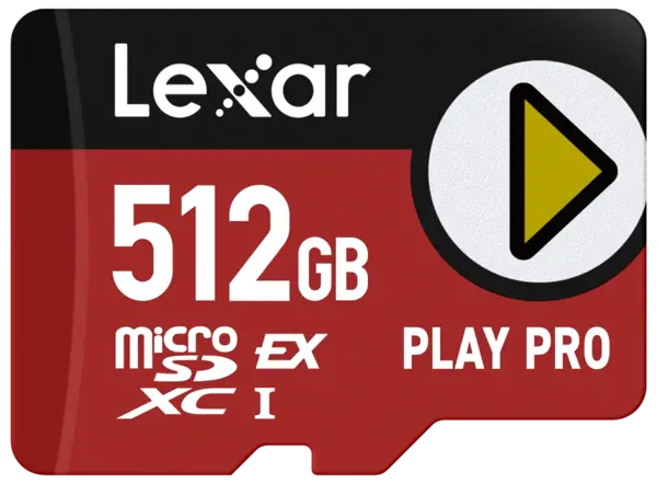 Lexar microSD Express I PLAY Pro Express 7.1, R900/W600 C10 U3 (UHS-I) 512GB, Card memorie MicroSD