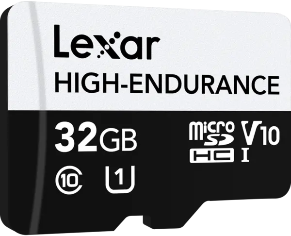 Lexar microSDHC High-Endurance UHS-I/U1/10 R100/W30 (V10) 32GB, Card memorie
