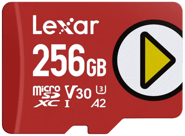 Lexar microSDXC PLAY UHS-I/A1/U3 R150 (V30) 256GB, Card memorie MicroSD