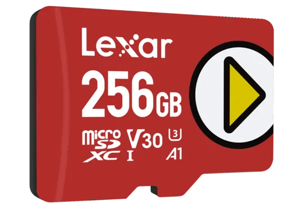 Lexar microSDXC PLAY UHS-I/A1/U3 R150 (V30) 256GB, Card memorie MicroSD
