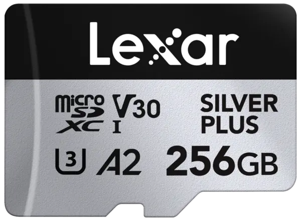 Lexar microSDXC Silver Plus 1066x UHS-I/U3/A2/4K R205/W150 (V30) 256GB, Card memorie MicroSD