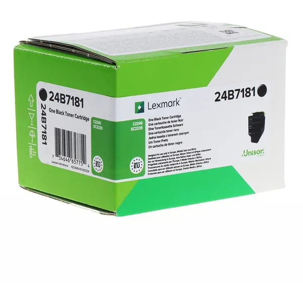 LEXMARK Cartus toner Lexmark 24B7181, 9000 pagini, Black