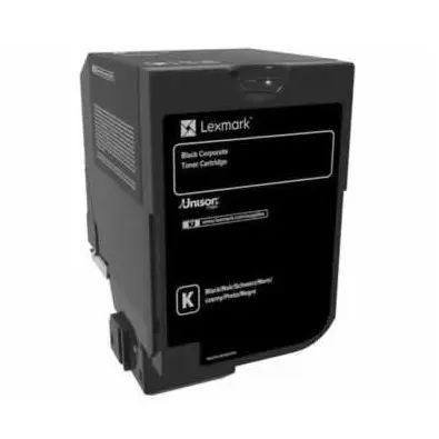 LEXMARK LEXMARK 74C20KE TONER CARTRIDGE BLACK