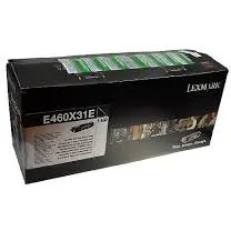 LEXMARK LEXMARK E460X31E BLACK TONER