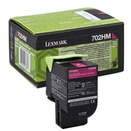 LEXMARK Toner Lexmark 702HM magenta | return | 3000 pgs| CS310dn / CS310n / CS410dn / CS