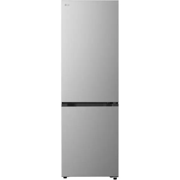LG Combina frigorifica LG GBBS312APY, No Frost, 333 l, inaltime 186 cm, Clasa A, Wi-Fi, argintiu