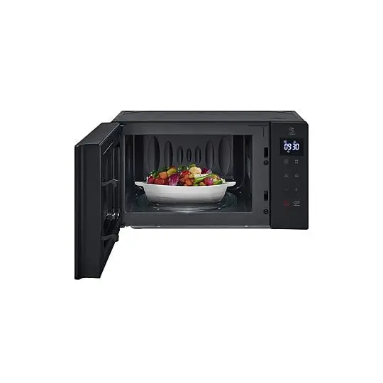 LG Cuptor cu microunde, LG, MS2032GAS, 700 W, 20 l, LED, Negru