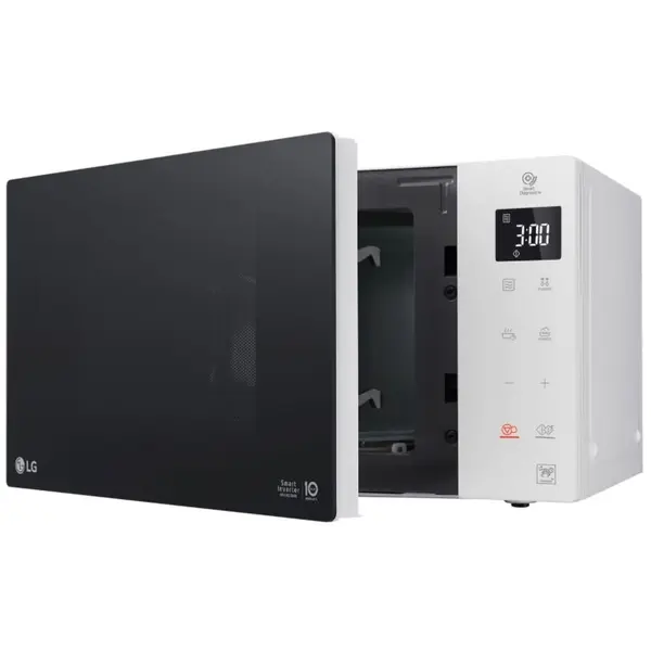 LG Cuptor cu microunde LG MS23NECBW, 23 L, 1000 W, Functie Dezghetare Alb