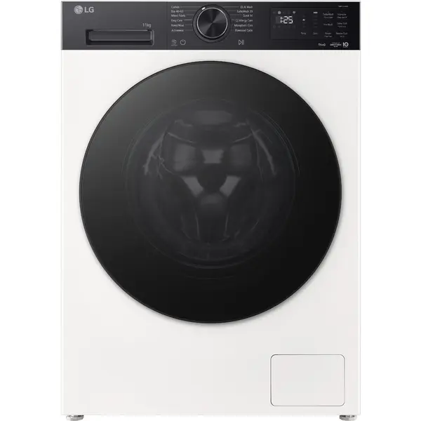 LG LG F4X5011THB Washing machine, A, Front loading, Washing capacity 11 kg, Depth 56.5 cm, 1400 RPM, White