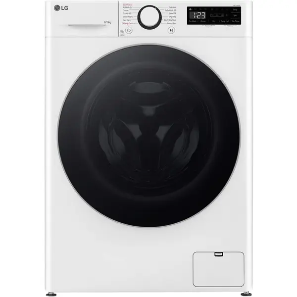 LG Masina de spalat rufe cu uscator LG F2DR508S1W, 8 kg Spalare, 5 kg Uscare, 1200 rpm, Motor Direct Drive, Clasa B, TurboWash, Alb