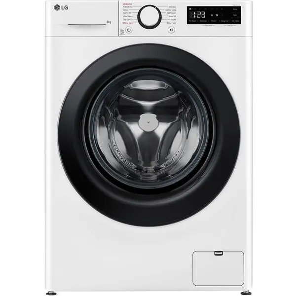 LG Masina de Spalat Rufe Frontala Slim LG F2WR508SBW, Steam, 8 kg, 1200rpm, Clasa A, Alb