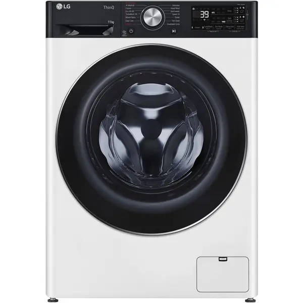 LG Masina de spalat rufe LG F4WR711S3HA, 11 kg, 1400 rpm, Clasa A, Motor AI Direct Drive, Auto Dose, WiFi, Smart Diagnosis, TurboWash, Alb