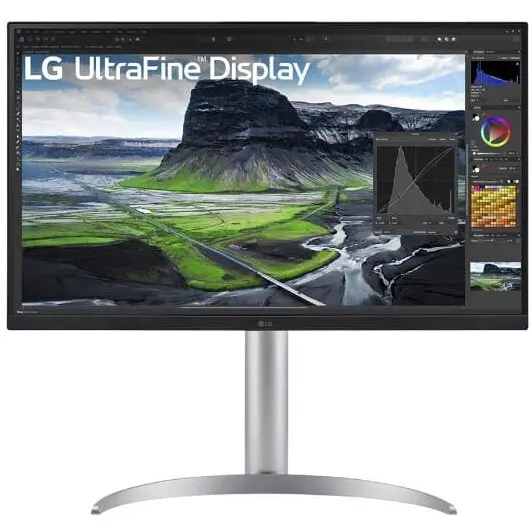 LG Monitor gaming LG 27UQ850V-W.AEU, 27, IPS Negru, 4K Ultra HD, 60 Hz, 5 ms, Argintiu