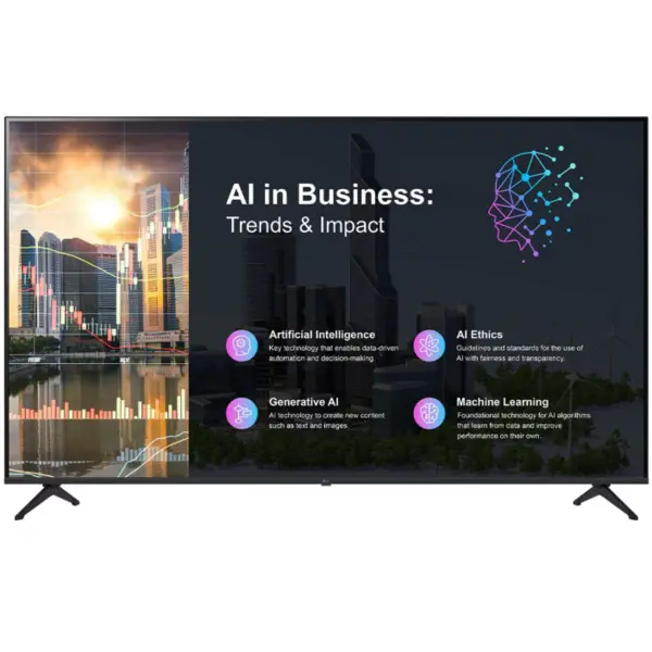 LG Monitor LED LG 65PK640S0LB.AEUQ, 65 inch, 4K Ultra HD, Smart WebOS, 8 ms, 60 Hz