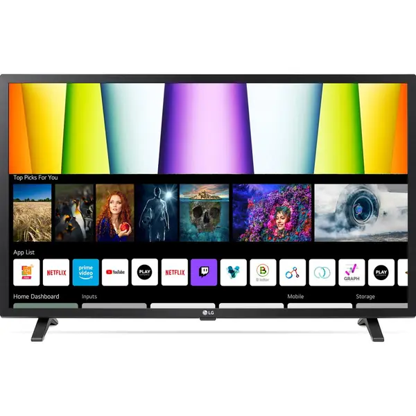 LG Televizor LG 32LQ630B6LA, 80 cm, Smart, LED, HD, Clasa E, Negru