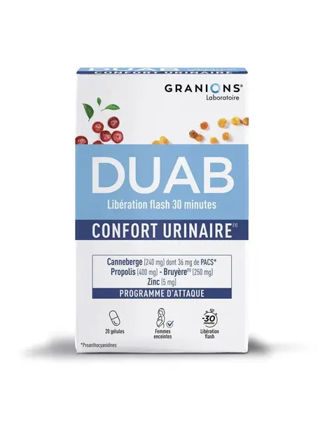 LGN DUAB Confort Urinar, 20 capsule moi, Granions