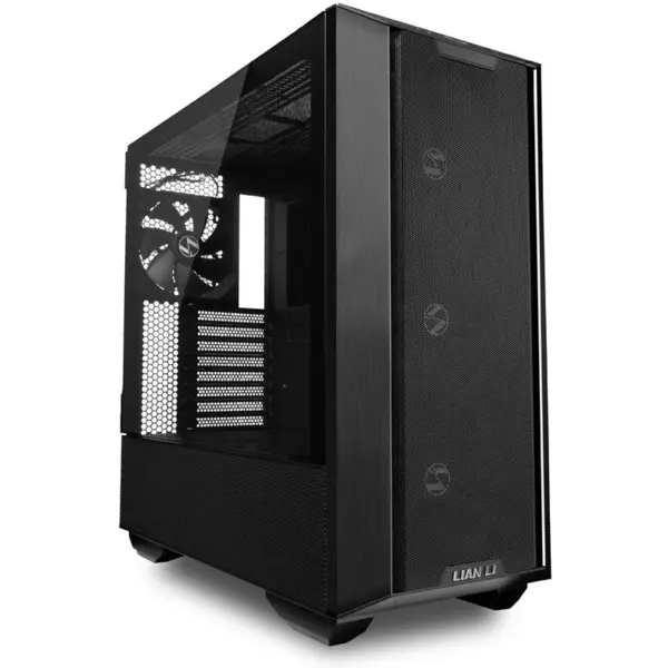 LIAN LI Carcasa Lian Li LANCOOL III, Tempered Glass, Mid-Tower, fara sursa, Black