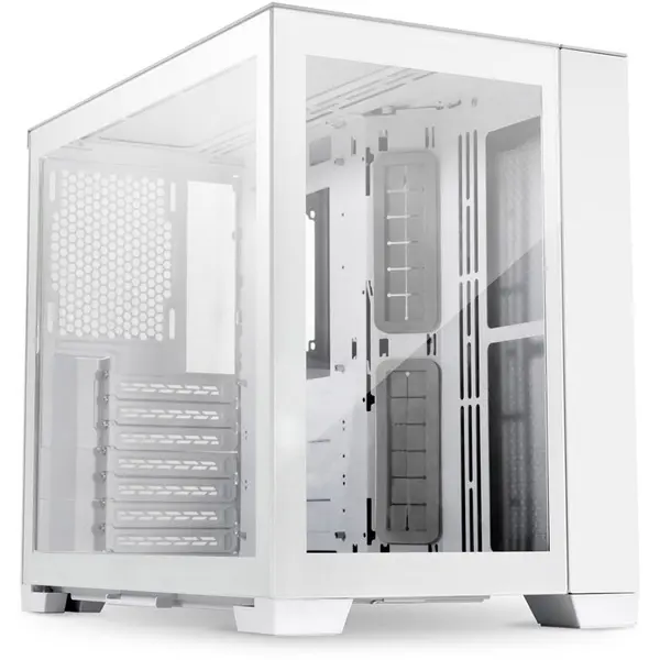 LIAN LI Carcasa Lian Li O11 Dynamic Mini, Tempered Glass, Mid-Tower, fara sursa, Snow Edition