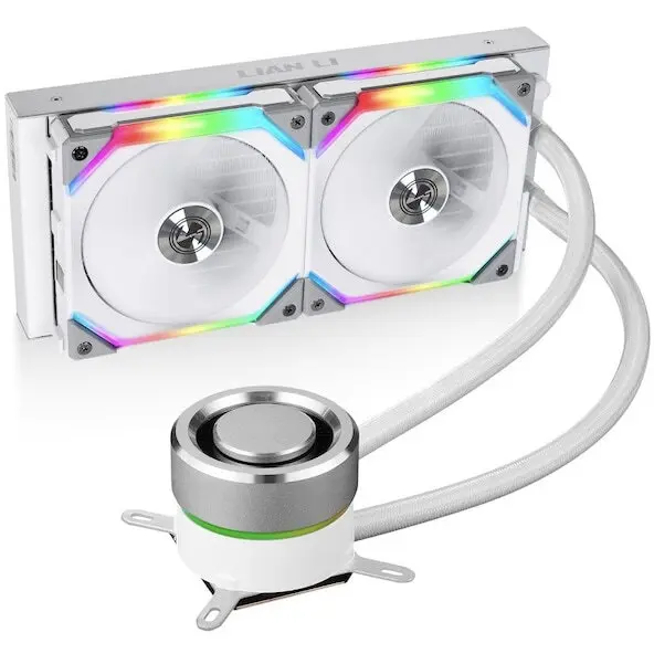LIAN LI Cooler procesor cu apa Lian Li GALAHAD 240 SL V2 Alb ARGB AMD/INTEL