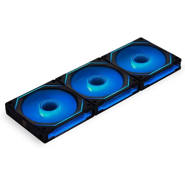 LIAN LI Set 3 ventilatoare 120 mm Lian Li UNI Fan SL Infinity 120 ARGB PWM Blac
