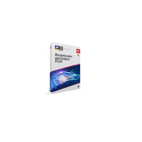 Licenta retail Bitdefender Antivirus Plus - protectie de baza pentru PC- uri Windows, valabila pentru 2 ani, 3 dispozitive, new