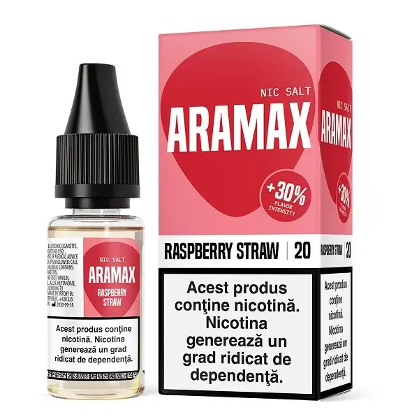 Lichid Aramax Salt 10ml - Raspberry Straw-10mg