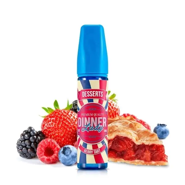 Lichid Dinner Lady 50ml - Berry Tart
