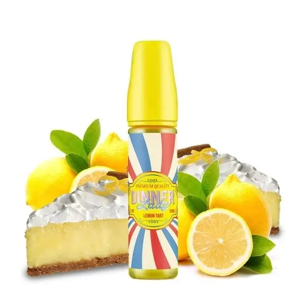 Lichid Dinner Lady 50ml - Lemon Tart