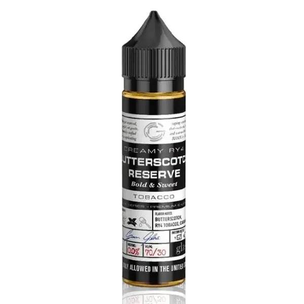 Lichid Glas Basix 50ml - RY4 Butterscotch Reserve