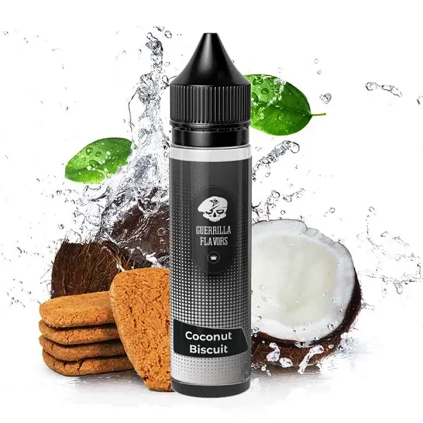 Lichid Guerilla Puff Bar 40ml - Coconut Biscuit